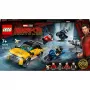 Zestaw LEGO Marvel Ucieczka z Dziesięciu Pierścieni 76176 z minifigurkami i pojazdami