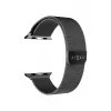 Zamienny pasek siateczkowy do Apple Watch od FIXED — kompatybilny z 42/44/45/46/49 mm (czarny)
