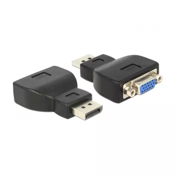 Kabel DeLOCK 65567, DisplayPort na VGA, czarny