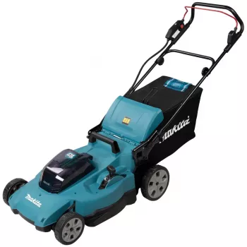 Makita DLM538Z kosiarka ręczna akumulatorowa czarna, niebieska, metaliczna