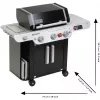 Weber-Grill Genesis z drewna (MDF), kuchnia do zabawy czarno-szara