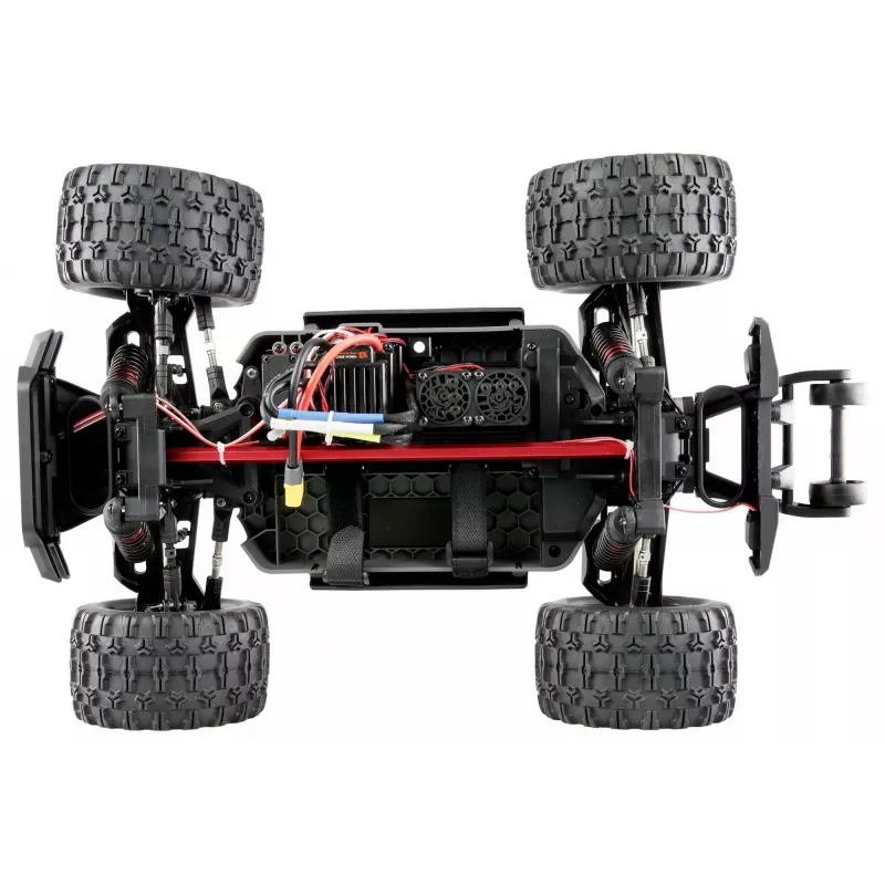 Monster truck Amewi 22688 w skali 1:10 — elektryczny (LiPo) bezszczotkowy, zalecany wiek 14+