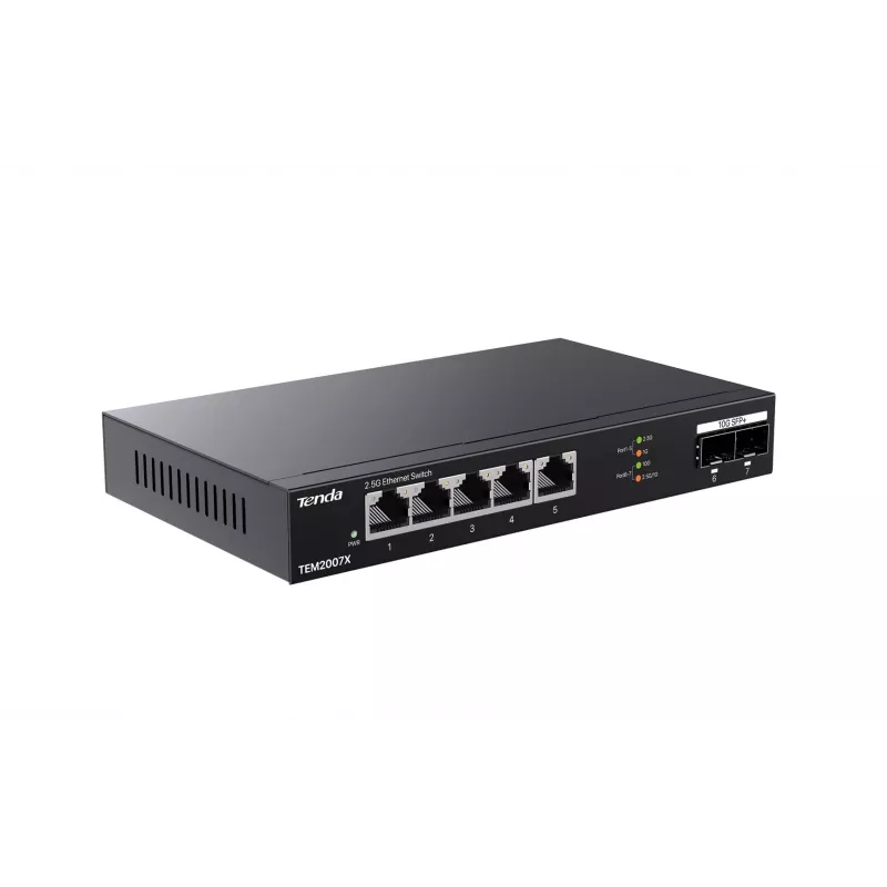 Tenda TEM2007X przełącznik sieciowy 2.5G Ethernet 5 portów