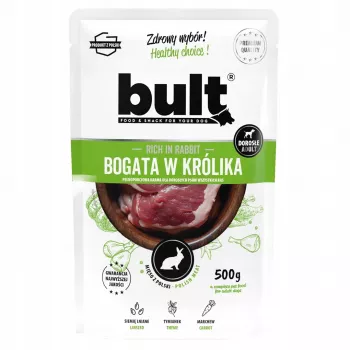 BULT Saszetka z Królikiem – karma mokra dla psa 500 g
