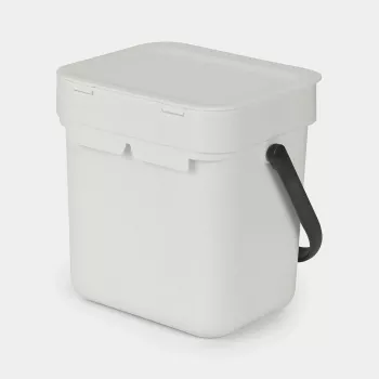 Brabantia Czarny & Go 3 l 1 kosz Szary (213229)