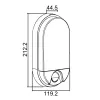 Lampa LED MACLEAN MCE340G 15W 1100 lm — zewnętrzne oświetlenie LED