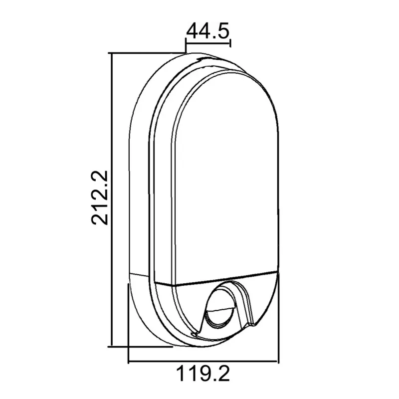 Lampa LED MACLEAN MCE340G 15W 1100 lm — zewnętrzne oświetlenie LED