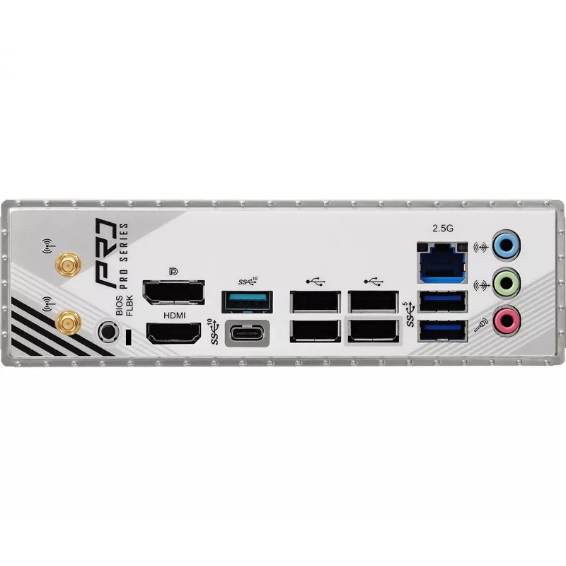 Płyta główna ASRock B850M Pro RS WiFi — AMD B850, Socket AM5, microATX, DDR5, 4 DIMM, 256GB, Wi‑Fi 6E, 2.5Gb LAN, 3x M.2