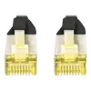 Kabel sieciowy Digitus CAT 6A S/FTP RJ-45 2m czarny