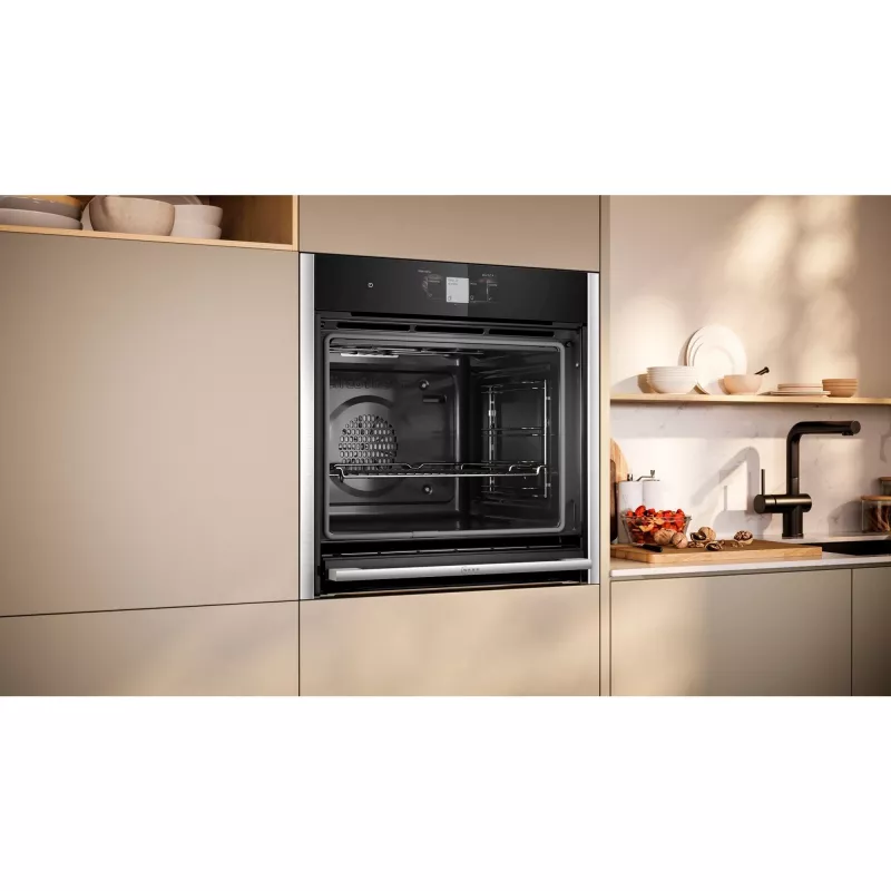 Piekarnik Neff B64CT73N0 71 L Czarny, Stal nierdzewna