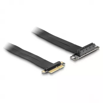 DeLOCK Karta riser PCI Express x4 męski na x4 slot 90° kątowy z kablem 60 cm