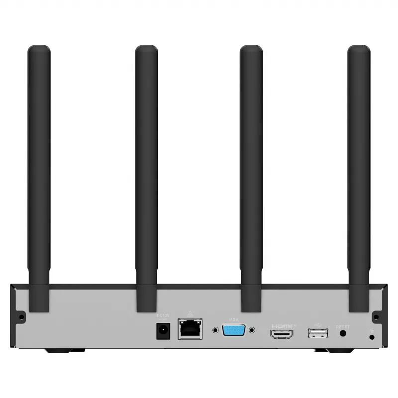 Sieciowy rejestrator wizyjny IMOU N118W Czarny — 18-kanałowy, odtwarzanie 4 kanałów, maks. 3840×2160, dwupasmowe Wi‑Fi, SATA do 16 TB