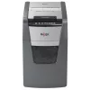 Rexel Optimum AutoFeed+ 130X niszczarka do papieru, cięcie poprzeczne, 55 dB, 22 cm, czarny, srebrny