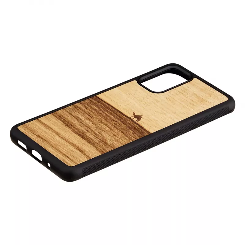 Etui na smartfona Man and Wood Galaxy S20+ Terra Czarny ochronne etui dla Samsung Galaxy S20+