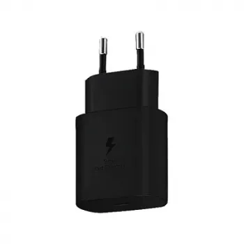 Ładowarka Samsung EP-TA800N wewnętrzna AC, USB-C 25 W, uniwersalna, 100–240 V, czarna