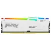Kingston FURY Beast RGB KF552C40BWAK2-16 DDR5-5200 16GB (2x8GB) zestaw, CL40, biały