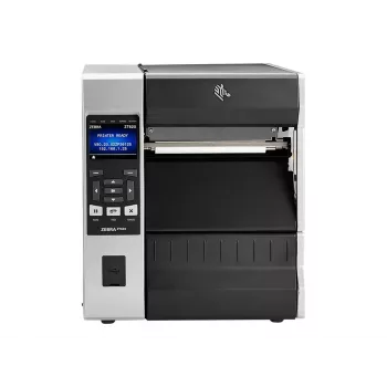 Drukarka etykiet Zebra ZT620 termotransferowa 203×203 DPI szerokość druku 168 mm LCD 26 kg Przewodowa i bezprzewodowa Ethernet Bluetooth Szary/Czarny