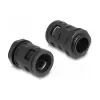 Osłona na kable DeLOCK 60465 Czarna Tworzywo sztuczne 21,2 mm 2 m