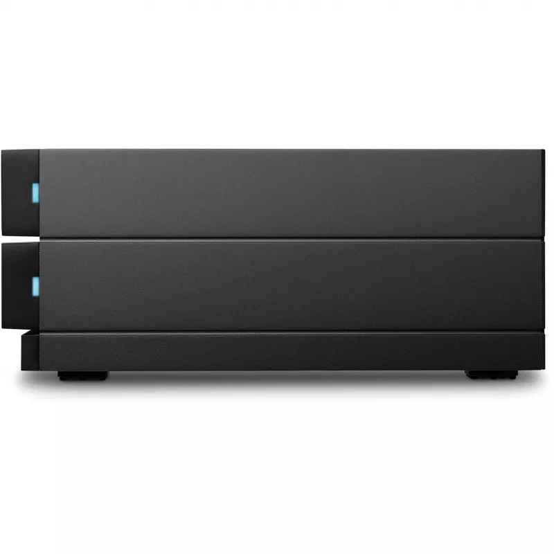 LACIE 2big RAID 16 TB USB-C 3,5 cala ze wsparciem hot swap, dyski IronWolf Pro 7200 obr./min, 5 lat z odzyskiwaniem danych