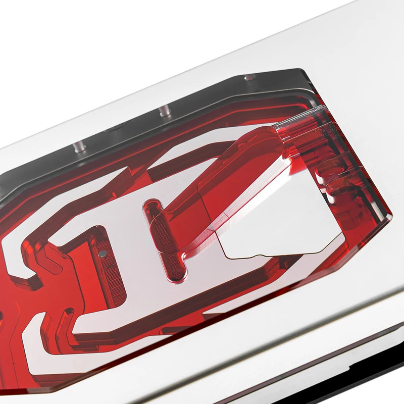 Watercool Heatkiller V Pro RTX 4090 FE ARGB GPU Waterblock — akrylowa góra, niklowana podstawa