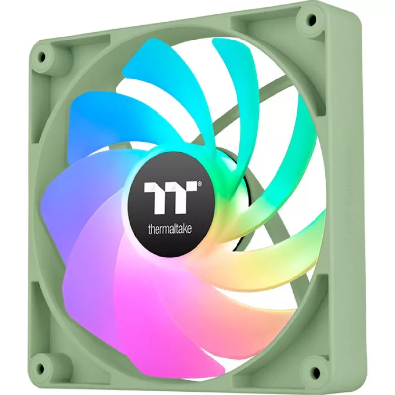 Wentylator chłodzący THERMALTAKE CT120 120mm ARGB Sync Light zielony, 2 szt.