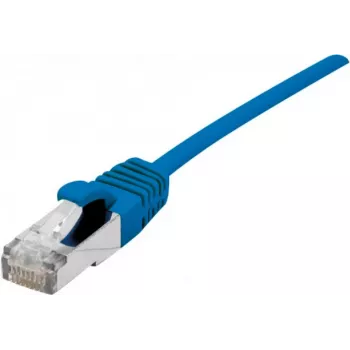 Kabel sieciowy Dexlan 858721 0,3 m Cat6a S/FTP RJ-45 Niebieski