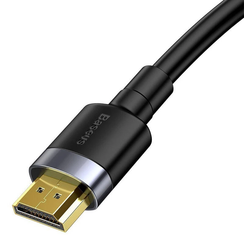 Baseus Cafule 4KHDMI Męski do 4KHDMI Męski Kabel Adapter 2m Czarny
