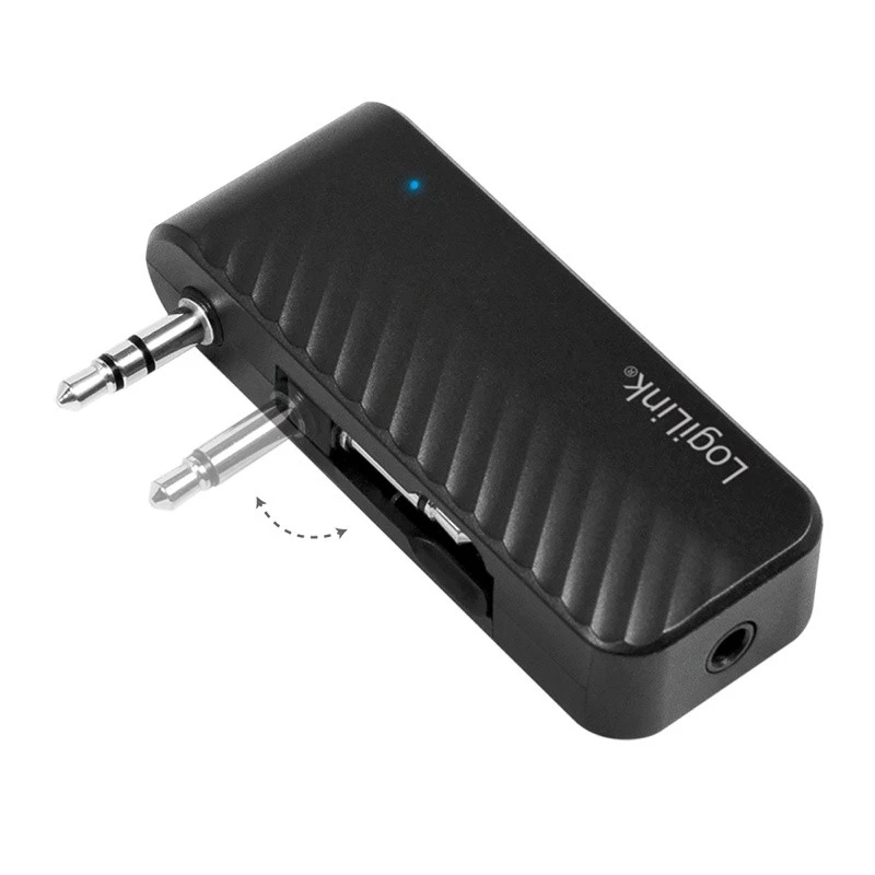 LogiLink BT0061 Nadajnik audio Bluetooth Bluetooth 5.1 Zasięg 7 m