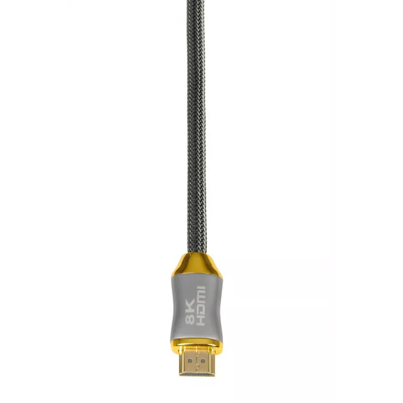 Kabel HDMI IBOX HD08 2 m, HDMI Typ A męski–męski, HDMI 2.1, srebrny