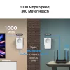 MERCUSYS MP500P KIT - AV1000 Gigabit Passthrough Powerline Starter Kit z gniazdem