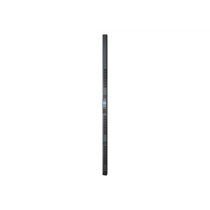 APC Rack PDU 2G, Metered by Outlet with Switching, ZeroU, 20A/208V, 16A/230V, (21) C13 & (3) C19