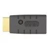 Adapter HDMI (wtyk) > HDMI (gniazdo), emulator EDID (czarny)