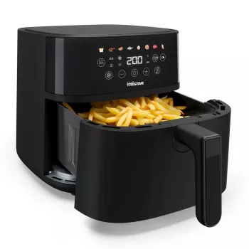Tristar Cyfrowa Frytkownica Powietrzna | FR-9060 | Moc 1700 W | Pojemność 6 L | Czarny | Technologia gorącego powietrza