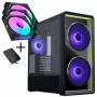 Lian Li LANCOOL 217 INF PC-Obudowa Bundle + 3x UNI FAN SL-INF 120 Reverse Blade Fan - czarny