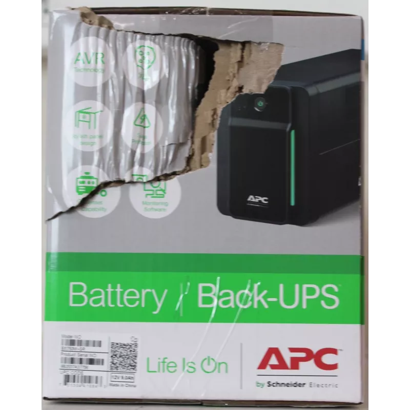 Zasilacz awaryjny Schneider Electric APC Back-UPS BX750MI-GR — 750 VA, 410 W, line-interactive, wbudowany akumulator