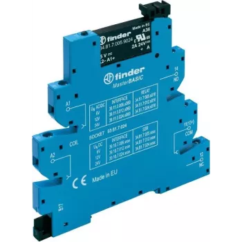 Finder MasterBasic cienki coupling relay for DIN-Rail 39.10.8.230.8240 switching voltage 230 V/AC (39.10.8.230.8240)