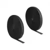 DeLOCK Wytrzymała taśma rzepowa 25 m x 25 mm czarna