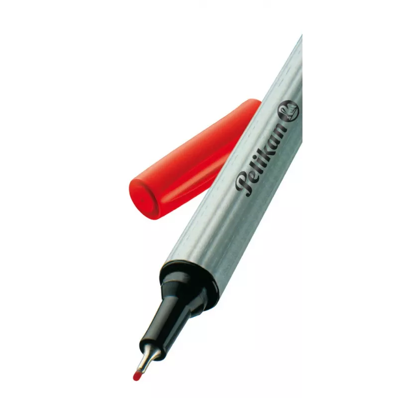 Pelikan Fineliner 96 Fine Czarny niebieski czerwony 3 szt. 0.4 mm