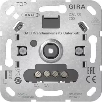 GIRA 202600 DALI Drehdimmeins.UP Insert (202600)