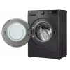 Pralka LG F2WR508S2M — ładowanie od przodu, 8 kg, 1200 obr./min, A efektywność, 60×48 cm, LED, middle Czarny