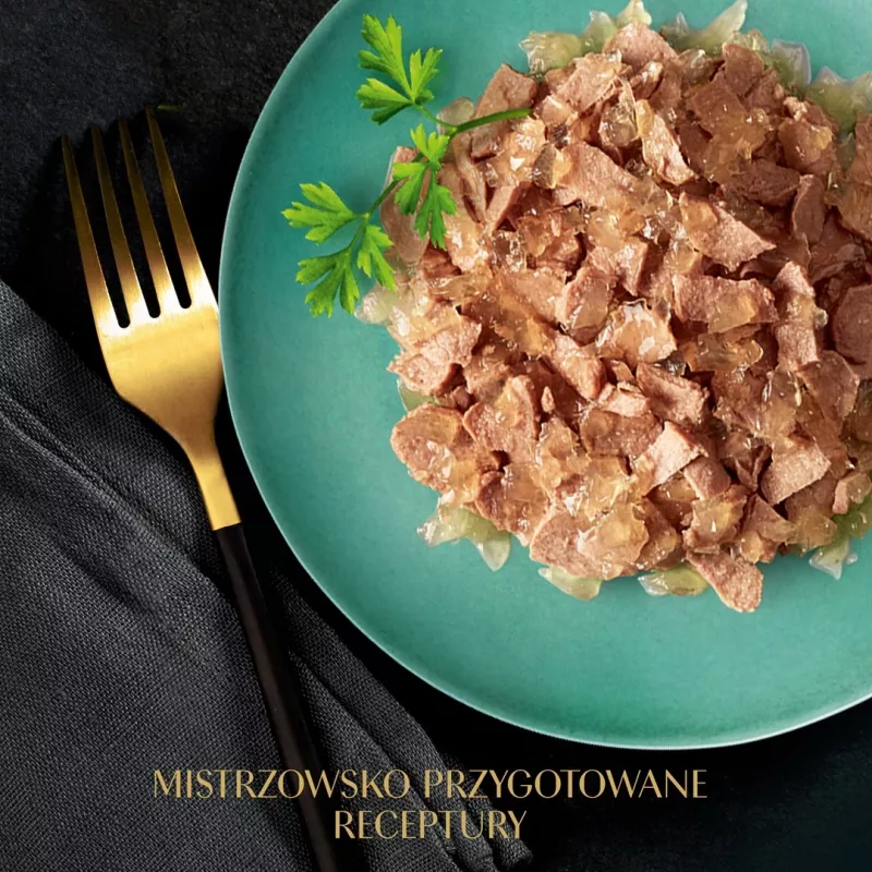 SHEBA Delicacy o smaku drobiowym w galaretce - mokra karma dla kotów - 40x85 g