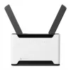 Router bezprzewodowy MikroTik Chateau PRO ax — dwupasmowy 2,4/5 GHz, 3548 Mbit/s, PoE, 5x LAN, 2 anteny zewnętrzne, szary/biały