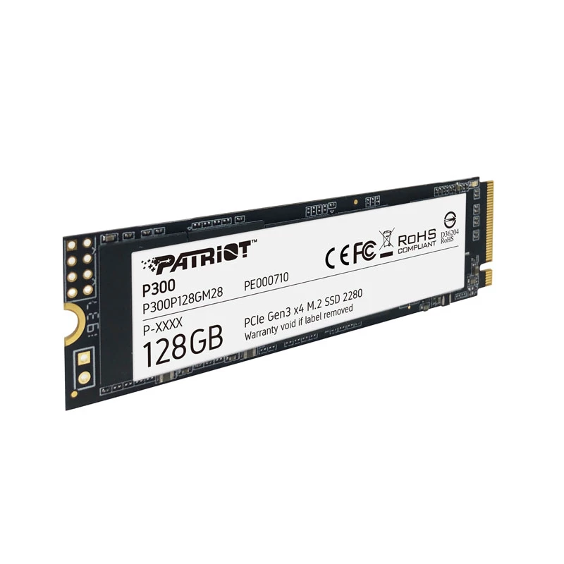 Patriot Memory P300P128GM28 Wewnętrzny dysk SSD M.2 128 GB PCI Express NVMe