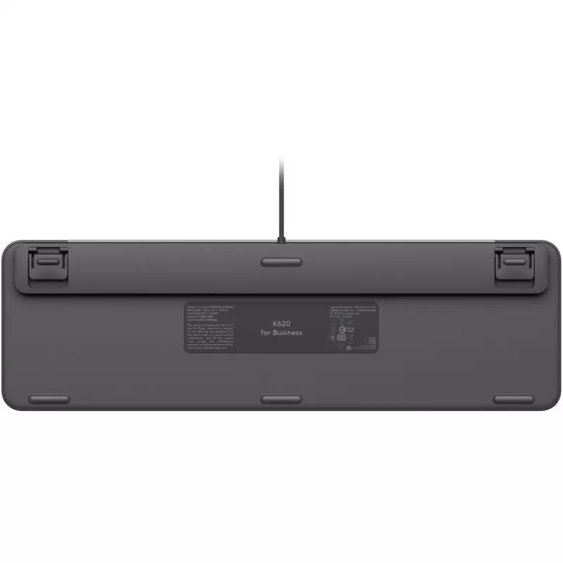 Klawiatura przewodowa LOGITECH Signature Slim K620 dla biznesu - GRAFIT - US MIĘDZYNARODOWA - USB - N/D - INTNL-973 - USB-C