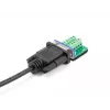 Kabel szeregowy DeLOCK RS-232 D-Sub9 męski na męski 2 m czarny