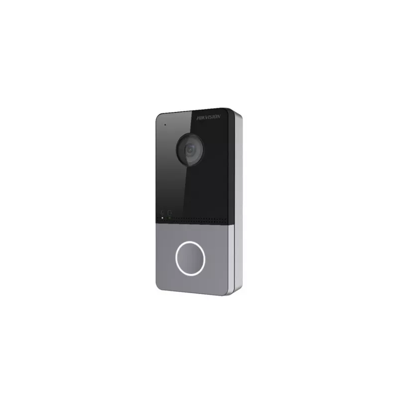 System wideodomofonowy Hikvision DS-KV6113-WPE1(C) 2 MP Czarny, szary