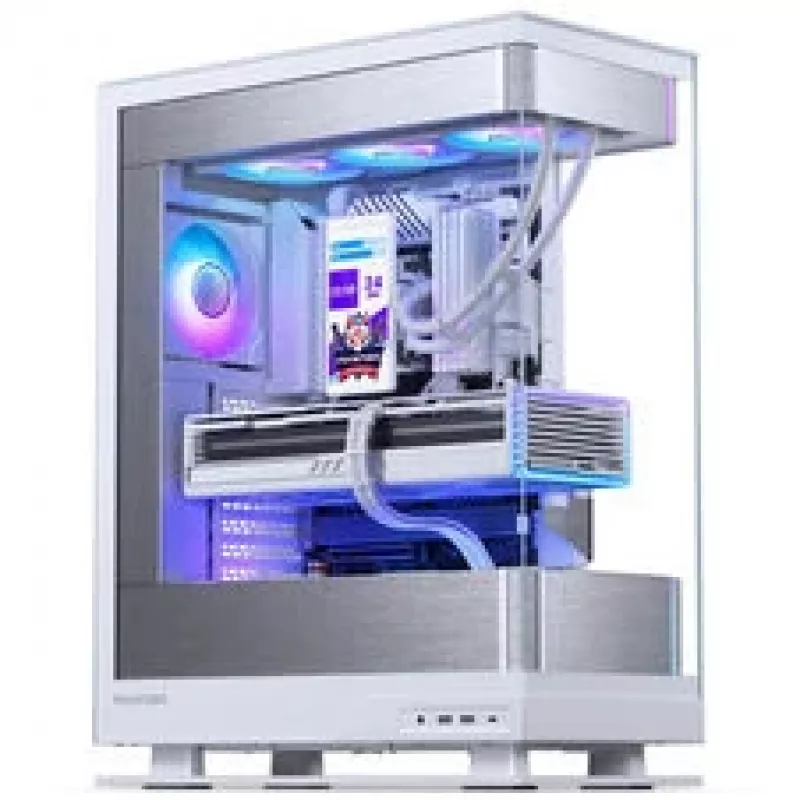Phanteks Glacier One 360M25 LCD AiO-Liquid Cooling, 6-calowy wyświetlacz - 360 mm, biały