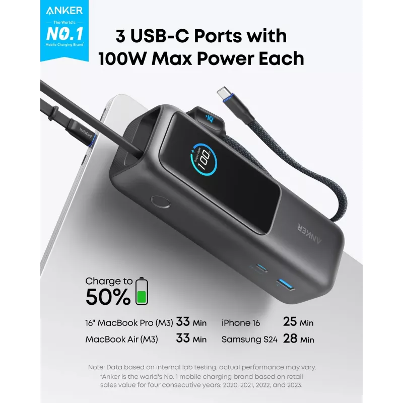 Przenośny powerbank Anker A1695H11 25000 mAh