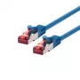 Kabel sieciowy LOGON Cat6 SSTP/PIMF 15 m RJ-45 do RJ-45 niebieski