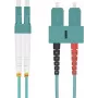 Fiber Patch kabel helos LWL 50/125µm OM3 LC do SC 15,0 m